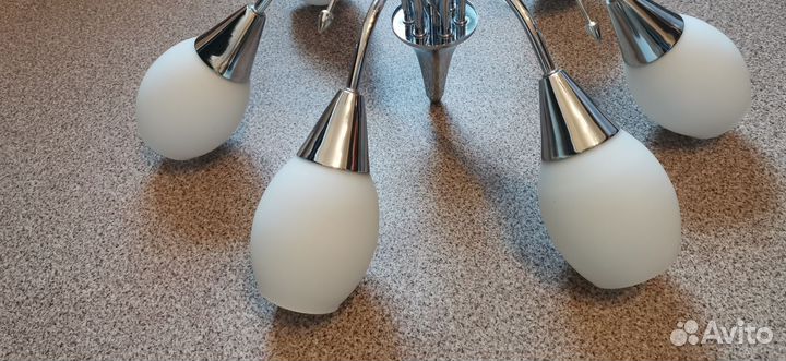 Люстра потолочная подвесная бу