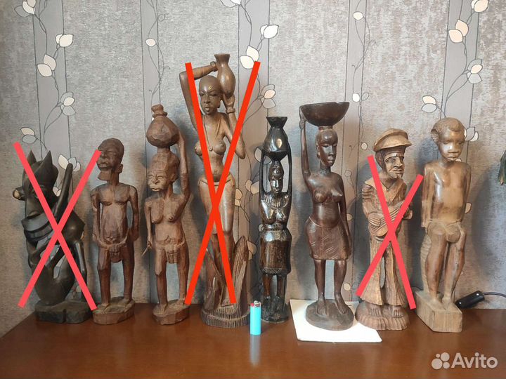 Африканские статуэтки