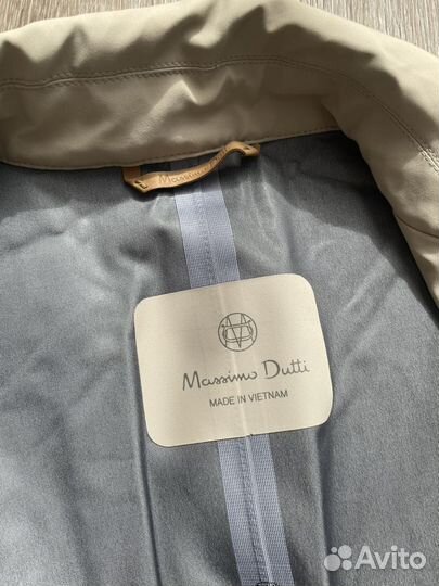 Massimo dutti тренч