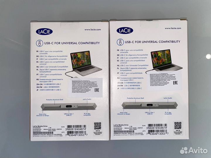 Внешний жесткий диск Lacie Mobile Drive 2tb