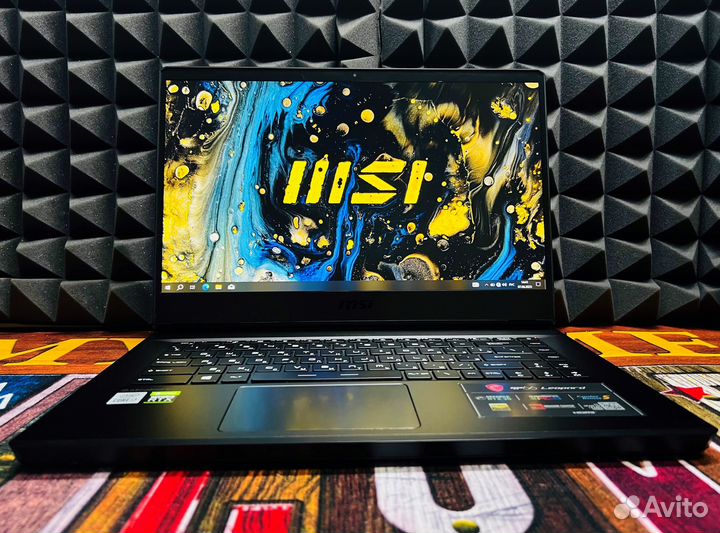 Игровой MSI Leopard на RTX 3070 / Core i7 10750H