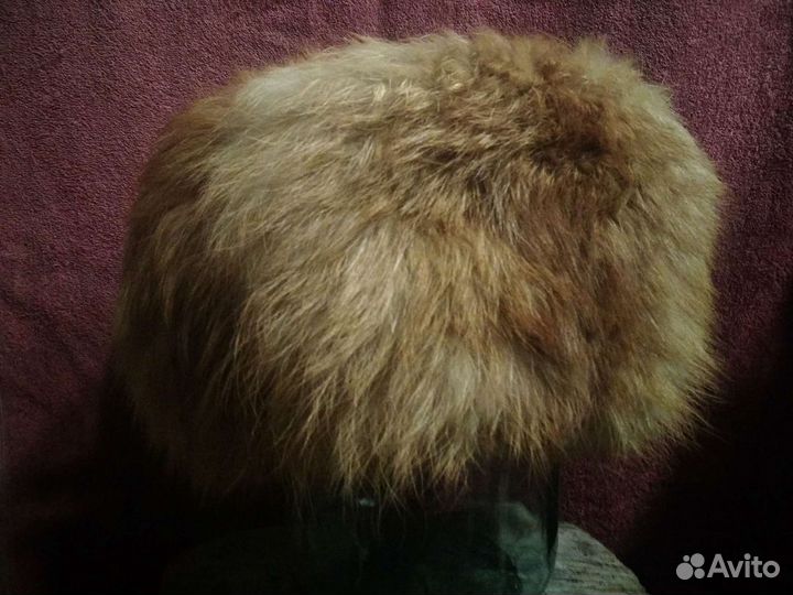 Шапка ушанка из лисы