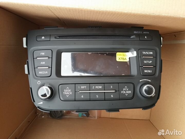 Новая штатная магнитола Kia Sorento Mobis X7BA