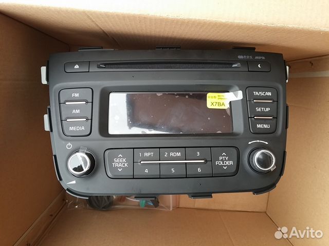 Новая штатная магнитола Kia Sorento Mobis X7BA