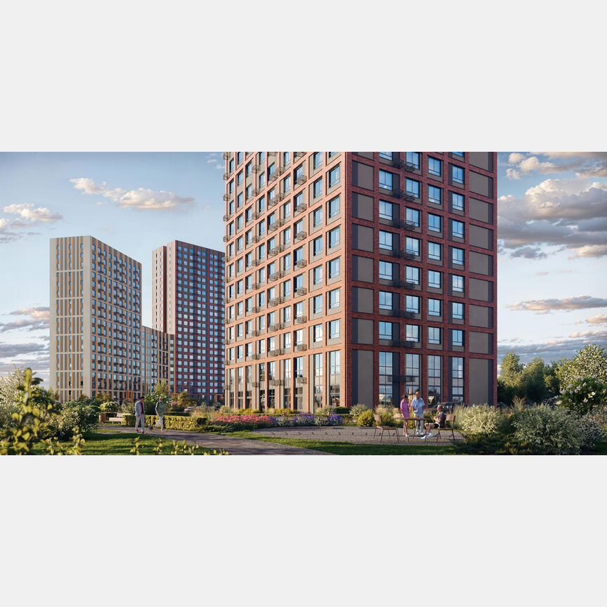 2-к. квартира, 58,2 м², 5/24 эт.