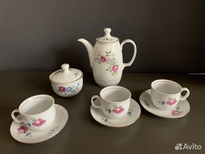 Кофейный сервиз гдр kahla