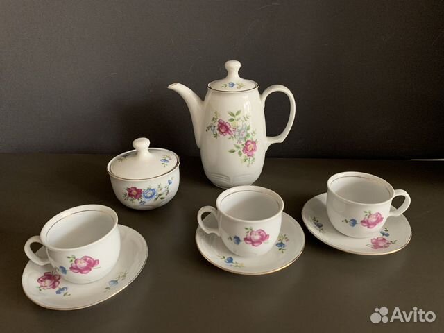 Кофейный сервиз гдр kahla