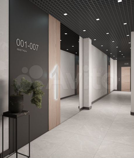 2-к. квартира, 64,4 м², 5/10 эт.