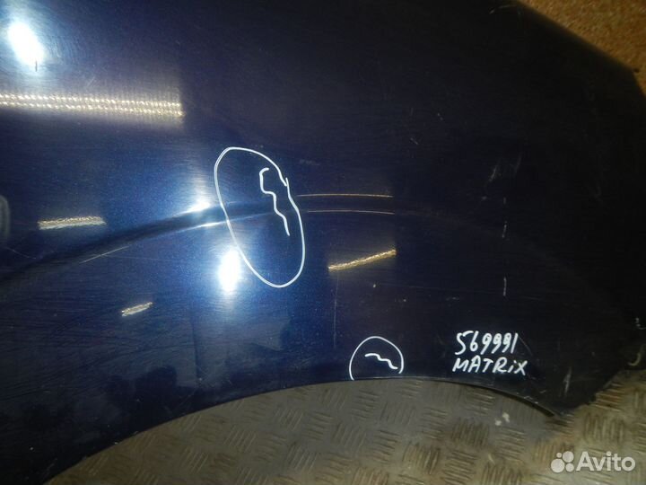 Крыло переднее правое, Hyundai -matrix (08-11)