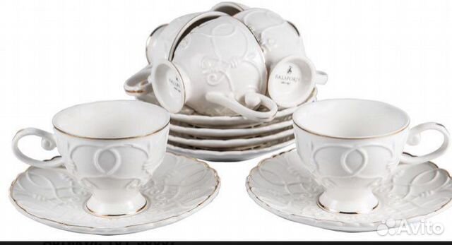 Набор кофейный balsford Грация «клио» 12 предметов