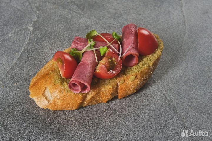 Modena Коллекция мясных брускетт для фуршета