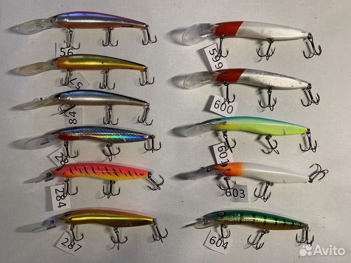 Набор воблеров Наlсо Sоrсеrеr 8шт + Bandit 3шт