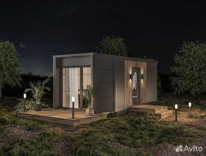 Аренда модульного дома офиса