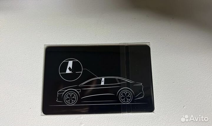 Карта ключ NFC Zeekr 001/007/009