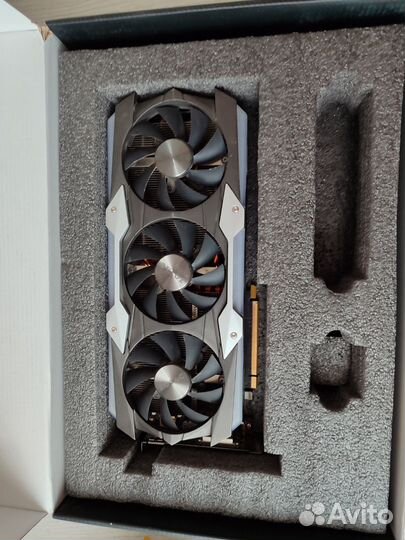 Видеокарта zotac 1080TI AMP extreme