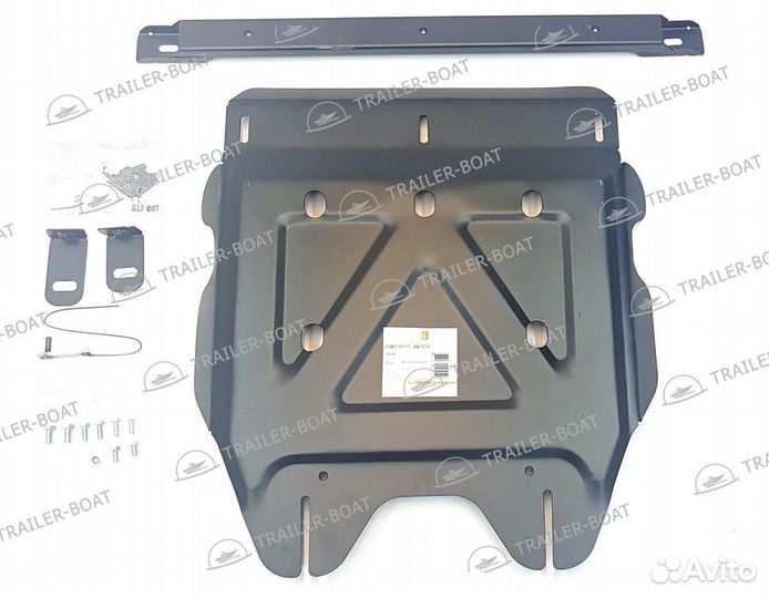 Защита раздатки Mitsubishi Pajero Sport 16-нв III сталь, 2 мм 28608