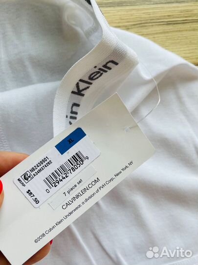 Мужские трусы боксеры Calvin Klein XL оригинал