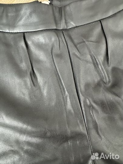 Шорты женские кожаные 44 46 размер