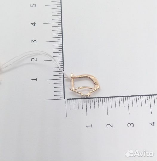 Золотые серьги