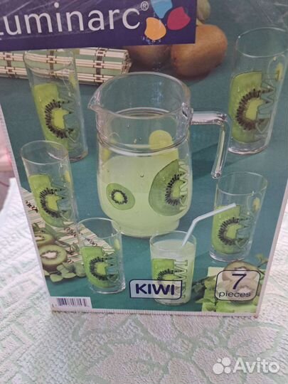 Набор кувшин+6тьстаканов Франция