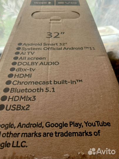 Haier 32 SMART tv s1, новый