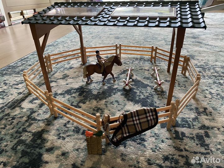 Schleich Игровой набор Площадка для верховой езды