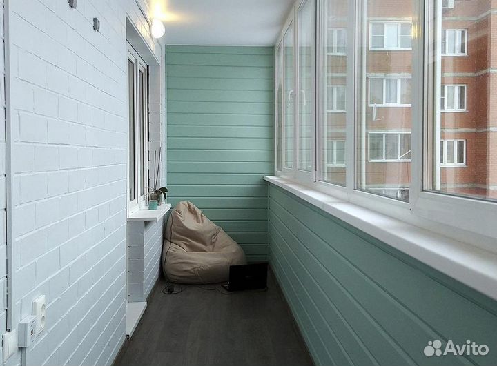 Отделка балконов и лоджий