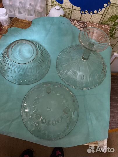 Фруктовницы. Стекло. СССР