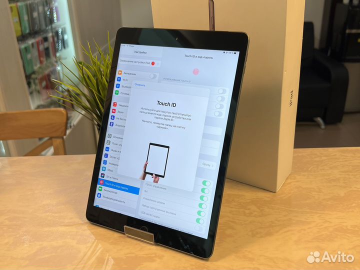 Apply iPad 2019 32Gb Cellular Gray RU (акб 96)