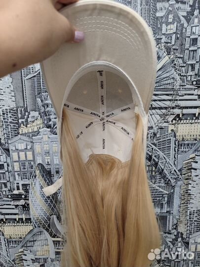 Женская кепка парик