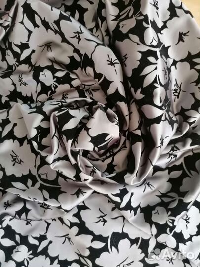 Отрез ткани бархат с выработкой