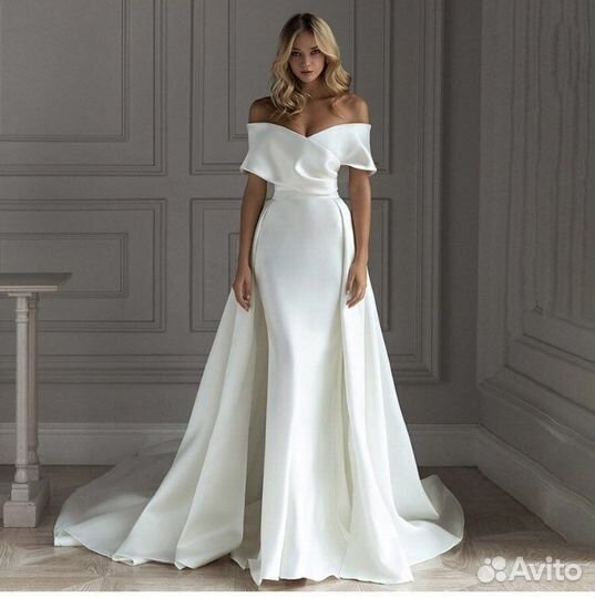 Свадебное платье новое, 44-46 размер