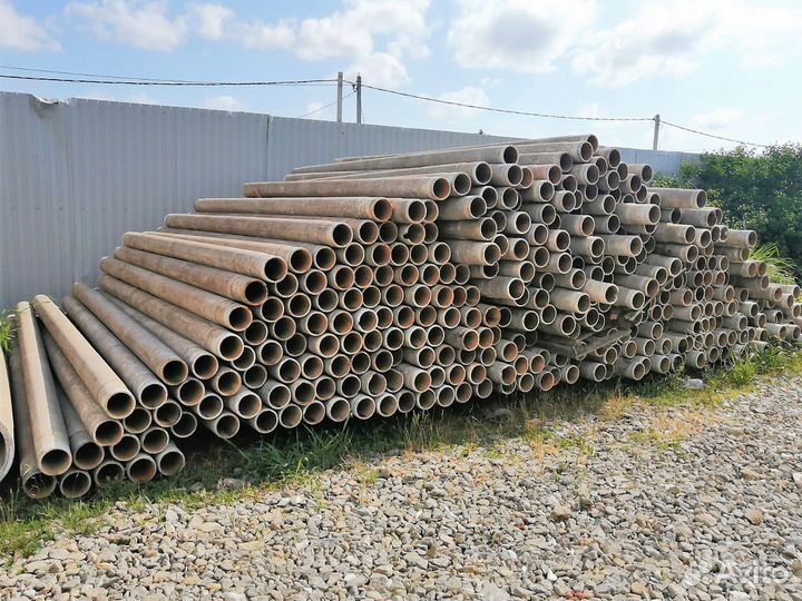 Труба асбестовая б/у 170 мм. (напорная)