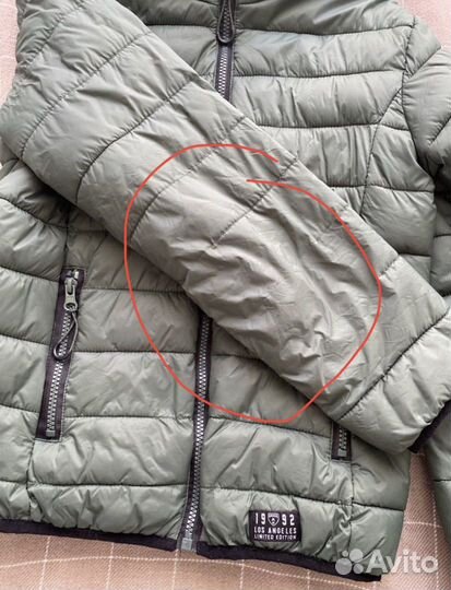 Куртка легкая для подростка 152 см