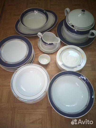 Столовый сервиз на 12 персон, 45 предметов, Чехия