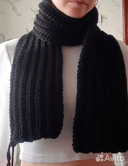 Вязаный шарф на заказ