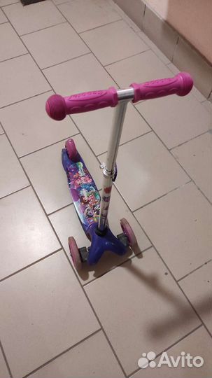 Самокат детский трехколесный бу
