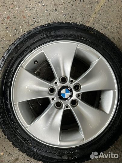 Диски r16 BMW + резина зимняя Roadstone 205/55 R16