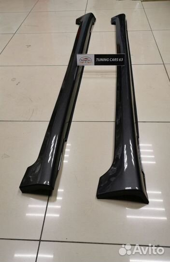 Пороги - Накладки Шевроле Круз RS 