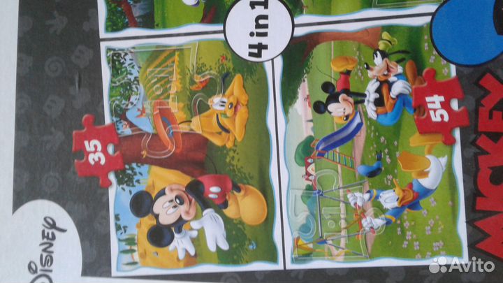 Пазлы, 4 в 1, Trefl