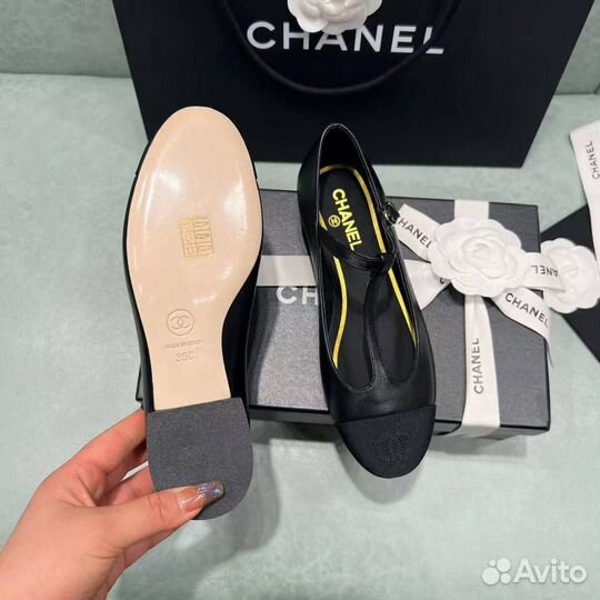 Балетки Chanel Mary Janes