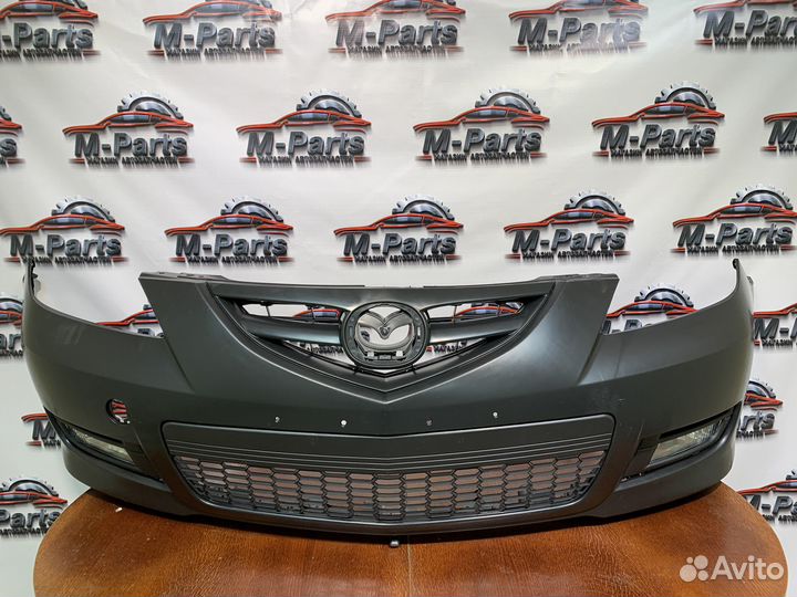 Бампер передний mazda 3 bk sedan sport в сборе