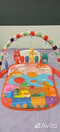 Развивающий коврик с пианино