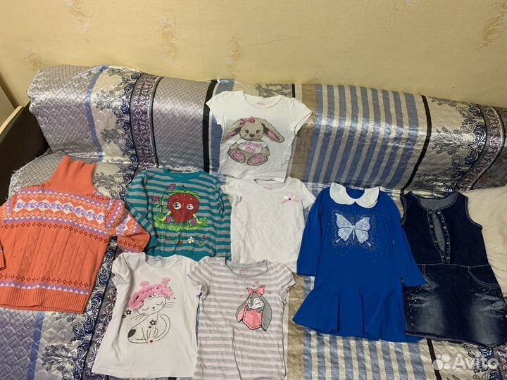 Пакет вещей для девочки 4-6 лет