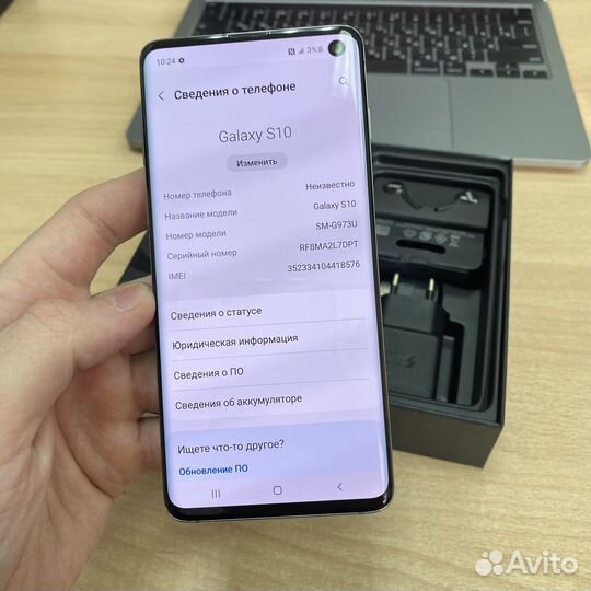 Samsung Galaxy S10, 8/128 ГБ