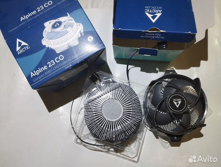 Cooler AM4 Arctic Cooler Arctic Alpine, новый