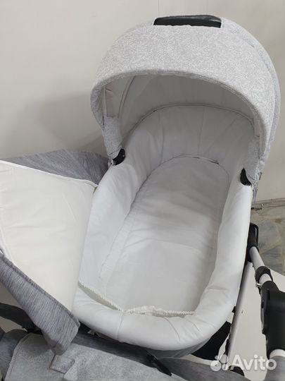 Indigo (Charlotte) 2в1 \ Коляска модульная (Сер.)