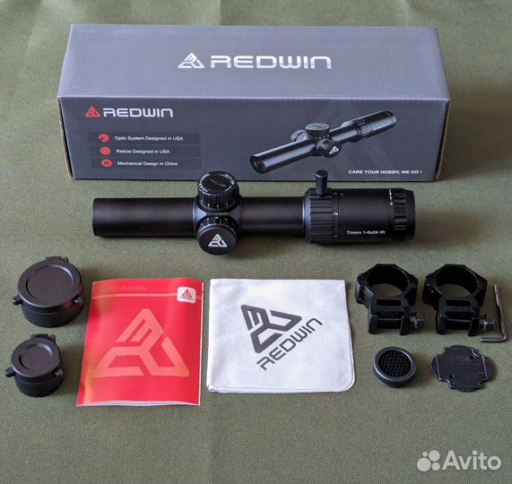 Оптический прицел Redwin Torero HD 1-6X24 SFP IR