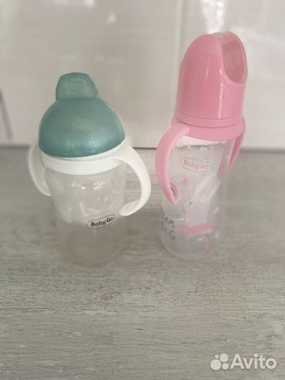 Бутылочка и поильник бабу гоу