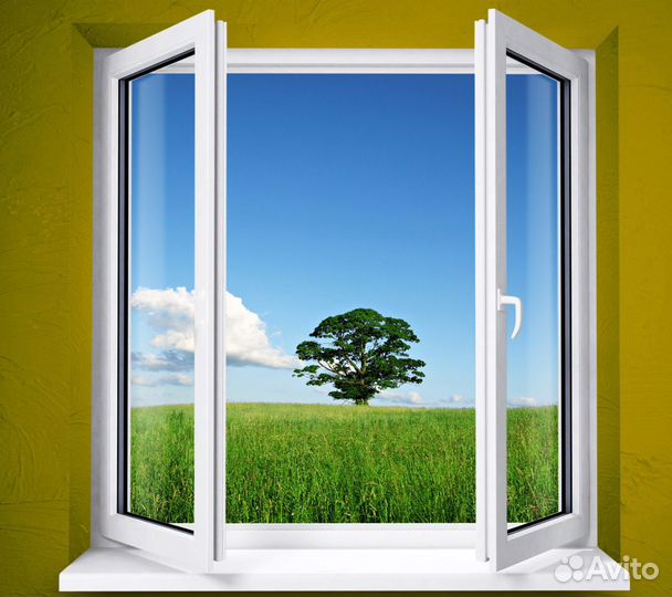 Окно без перемычки Мастерская кве